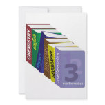 Schoolbooks Custom Invite