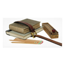SchoolBooksPencils071709 photo cards by ShroudedLake SchoolBooksPencils071709 photo cards