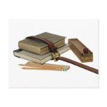 SchoolBooksPencils071709 Post Card