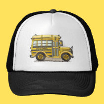 Schoolbus Hats hats