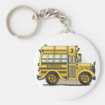 Schoolbus Key Chains