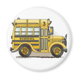 Schoolbus Magnets