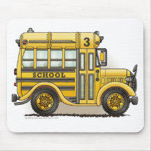 Schoolbus Mouse Pad