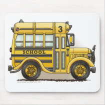 Schoolbus Mouse Pad mousepads
