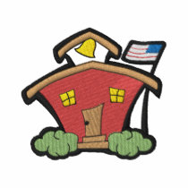 Schoolhouse embroidered shirts