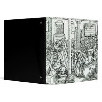 Schoolroom scene in Tudor times 3 Ring Binders