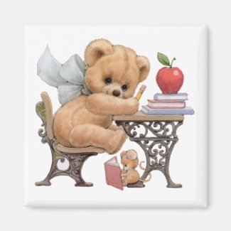 Schools In Refrigerator Magnet