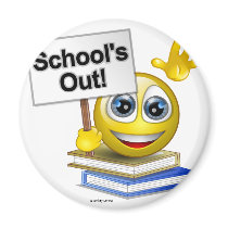 Schools Out magnets