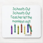 Schools Out Mouse Pads