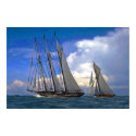 schooner and yacht posters