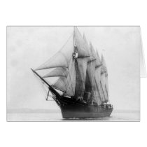 Schooner Governor Ames cards