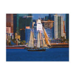 Schooner, San Diego Harbor, CA postcards