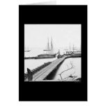 Schooners at Wharf at City Point, VA 1864 cards