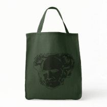 Schopenhauer Portrait Canvas Bag