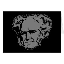 Schopenhauer Portrait Card