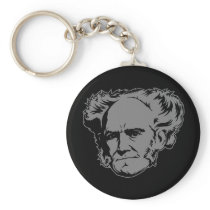 Schopenhauer Portrait Keychain