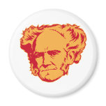 Schopenhauer Portrait Magnet