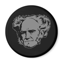 Schopenhauer Portrait Magnet