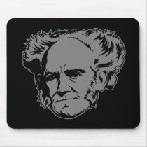 Schopenhauer Portrait Mouse Pad
