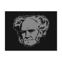 Schopenhauer Portrait Post Card