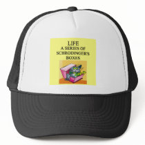 schrodinger's cat box joke hats