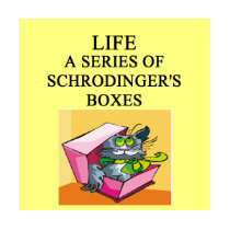 schrodinger's cat box joke t-shirts