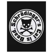 Schrödinger's Cat is Dead. Flyer Design