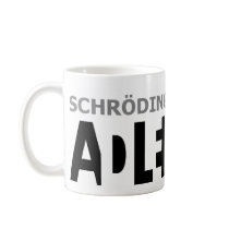 Schrödinger's cat is ??? mugs