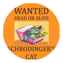 schrodinger's cat joke stickers by jimhartley schrodinger's cat joke stickers