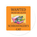 schrodinger's cat joke stickers by jimhartley schrodinger's cat joke stickers