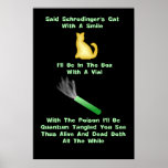 Schrodinger's Cat Limerick posters