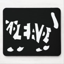 Schrödinger's cat mousepad