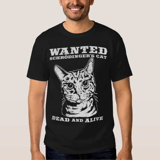 wanted dead or alive cat shirt