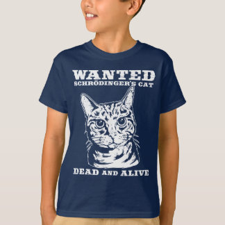 wanted dead or alive cat shirt