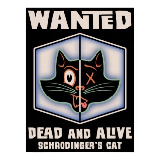Schrodinger's Cat Wanted Poster