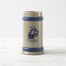 SCHS Beaver Wrestling Stein Mugs