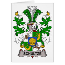 Schultze Family Crest cards