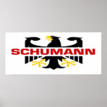 Schumann Surname Posters