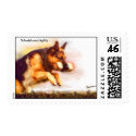 Schutzhund Agility postage by Samisart Schutzhund Agility postage
