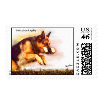 Schutzhund Agility postage