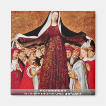Schutzmantelmadonna Fridge Magnets