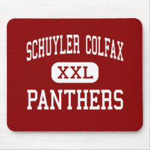 Schuyler Colfax - Panthers - Middle - Wayne Mouse Pads