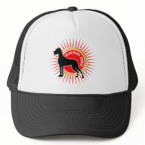 Schwarz rot gold Deutsche Doggen Hats