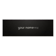 Schwarzen Kühlergrill Business Card