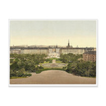 Schwarzenberg Place, Vienna, Austro-Hungary rare P Postcards