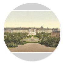 Schwarzenberg Place, Vienna, Austro-Hungary rare P Sticker