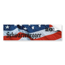 Schwarzenegger for President bumper stickers