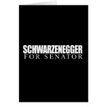 Schwarzenegger for Senator 2010 cards