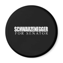 Schwarzenegger for Senator 2010 Refrigerator Magnets