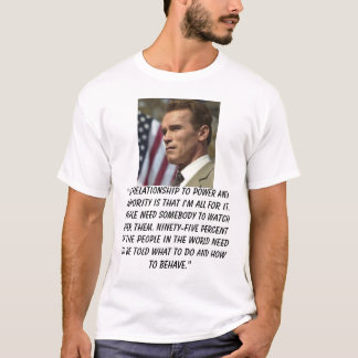 governator t shirt